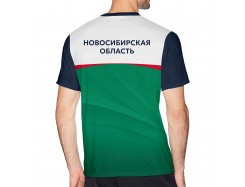 Футболка производства SGC. 2026 год. Новосибирская региональная федерация подводного спорта